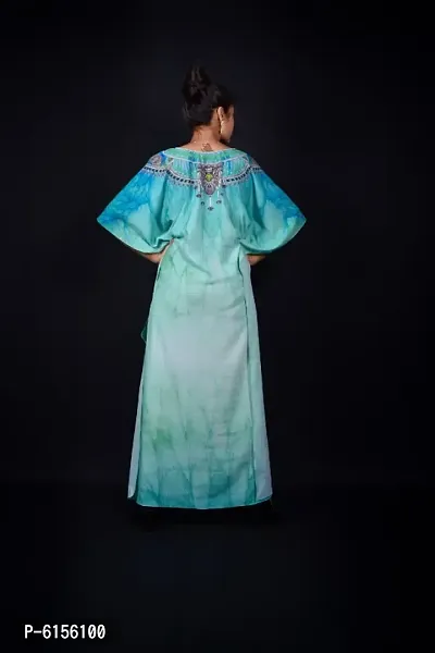 Trendy Attractive Georgette Kaftan Dress-thumb2