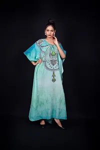 Trendy Attractive Georgette Kaftan Dress-thumb2