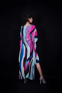 Trendy Attractive Georgette Kaftan Dress-thumb2