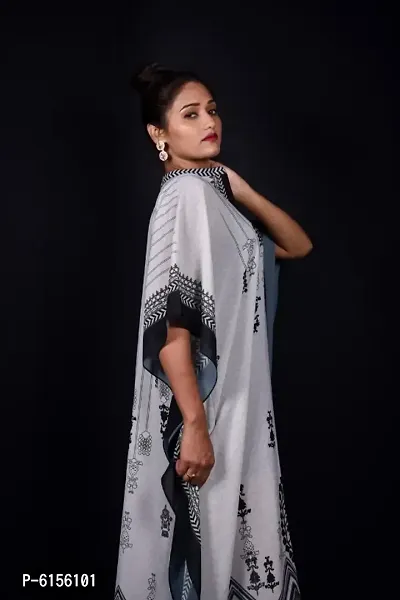 Trendy Attractive Georgette Kaftan Dress-thumb3