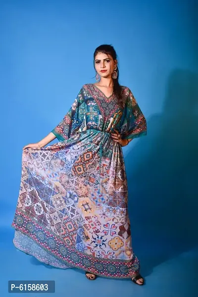 DIGITAL PRINTED KAFTAN