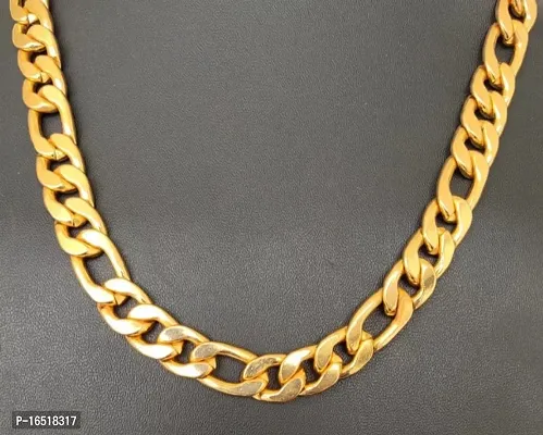 GOLD PLATED 4+1 THICK CHAIN FOR HIM