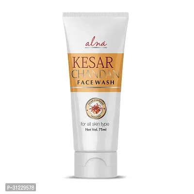 ALNA  Kesar Chandan Face Wash | For All Skin Type| | 75 ml|