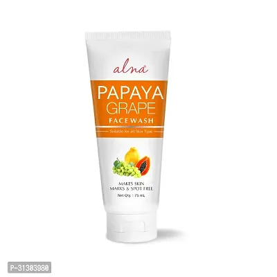 ALNA  Papaya Grape Face Wash | Suitable For all Skin Type | | 75ml|