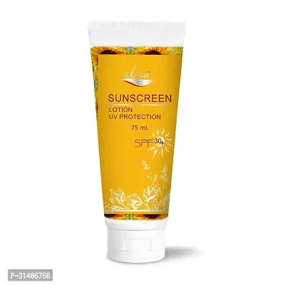 ALNA  Sunscreen Lotion |UV Protection| SPF 30+ | 75ml|