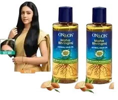 ON  ON MAHA BHRINGRAJ HAIR OIL (PACK OF 2)-thumb1