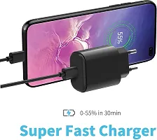 DYG DRESS YOUR GADGETS 25 W Quick Charge 3 A Mobile Charger with Detachable Cable Black Cable Included-thumb1