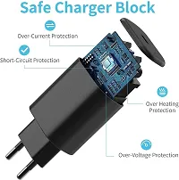 DYG DRESS YOUR GADGETS 25 W Quick Charge 3 A Mobile Charger with Detachable Cable Black Cable Included-thumb3