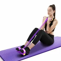 Rubber Double Tummy Trimmer Ab Exerciser Ab Exerciser  (Multicolor)-thumb2