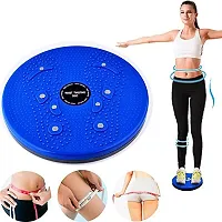 Tummy Twister Power Mat Magnetic Therapy Body Weight Reducer Acupressure Pyramid Foot Exercise Rotating Board Machine for Men And Women-thumb3