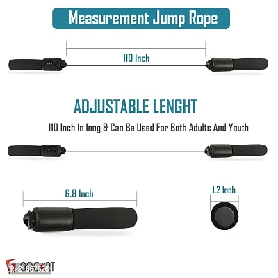Count Rope Skipping Wire Fitness Outdoor Sporting Skip Rope-thumb2