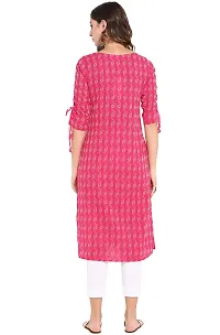 Janasya Women's Pure Cotton Straight Kurta-thumb4