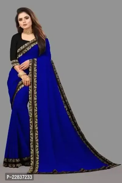 Stylish Fancy Designer Georgette Saree With Blouse Piece For Women