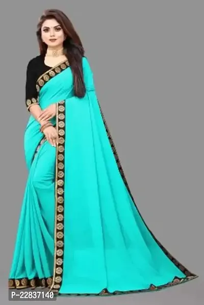 Stylish Fancy Designer Georgette Saree With Blouse Piece For Women