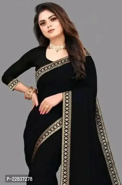 Stylish Fancy Designer Georgette Saree With Blouse Piece For Women