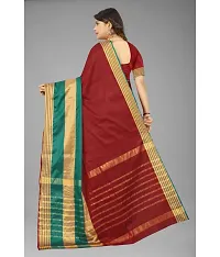 Stylish Art Silk   Saree with Blouse piece-thumb1