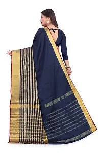 Stylish Art Silk   Saree with Blouse piece-thumb1