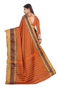 Stylish Art Silk   Saree with Blouse piece-thumb1