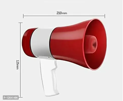 30 Watts Handheld Megaphone with Recorder; USB and Memory Card Input for Announcing; Talk; Record; Play; Siren; Music including of Battery Outdoor PA System&nbsp;&nbsp;(30 W)_MP156-MegaPhone76-thumb0
