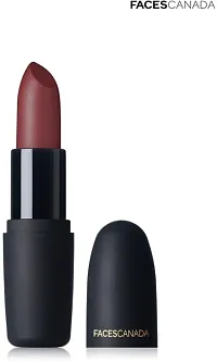 Faces Weightless Matte Finish Lipstick -Flamboyant Plum 12 (4gm) (Flamboyant Plum 12, 4 g)-thumb1