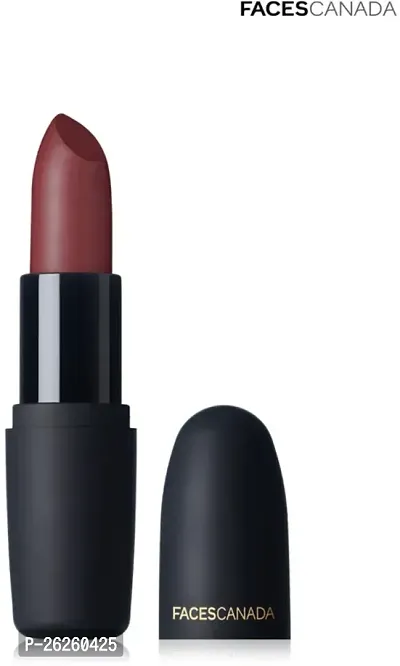 Faces Weightless Matte Finish Lipstick -Flamboyant Plum 12 (4gm) (Flamboyant Plum 12, 4 g)-thumb2