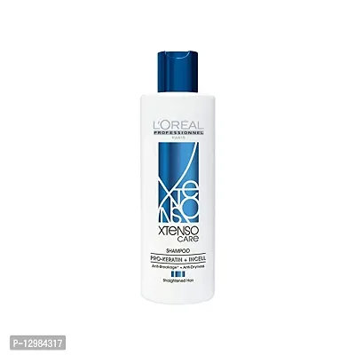 Loreal Professional Xtenso Care Shampoo 250 Ml, For Straightened Hair-thumb0