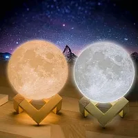 Moon lamp 3D Printing Moon Lamp/ Lunar Moonlight Lamp/ Moon Shaped (15 cm) Night Lamp Night Lamp Night Lamp&nbsp;&nbsp;(15 cm, Multicolor)-thumb3