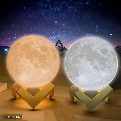 Moon lamp 3D Printing Moon Lamp/ Lunar Moonlight Lamp/ Moon Shaped (15 cm) Night Lamp Night Lamp Night Lamp&nbsp;&nbsp;(15 cm, Multicolor)-thumb4