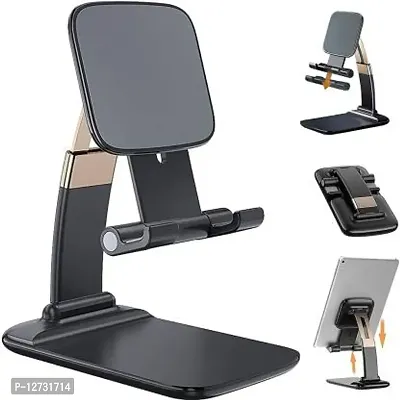 Phone Stand, Foldable Tablet Stand Adjustable Cell Phone Desk Holder Cradle Dock for Mobile Phone Mobile Holder-thumb0