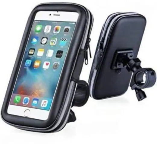 Cell Phone Bike Holder Phone Bike Mount for Motorcycle Touch Screen Waterproof , 360 Degree Rotation Bike Mobile Holder&nbsp;&nbsp;(Multicolor)
