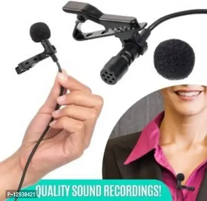 Clamp Collar Clip on Lapel Mic Lavalier Microphone Microphone-thumb2