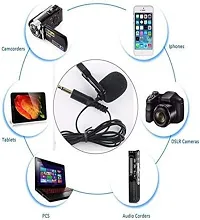 Collar Mic ,Noise Cancelling ,Clip Microphone For Youtube | Collar Mike for Voice Recording | Lapel Mic Mobile, PC-thumb2