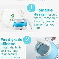 Travel Foldable Electric Kettle with Boil Dry Protection Silicone Kettle_K44-thumb1