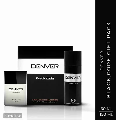 Denver Black Code   Gift Pack, 150ml+60ml-thumb0