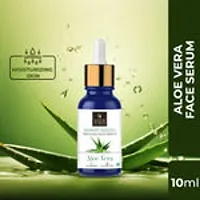 Good Vibes Aloe Vera Moisturizing Emulgel Face Serum, 10 ml Hydrating Moisturizing Brightening Formula For All Skin Types-thumb1