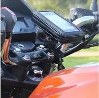 Cell Phone Bike Holder Phone Bike Mount for Motorcycle Touch Screen Waterproof , 360 Degree Rotation Bike Mobile Holder&nbsp;&nbsp;(Multicolor)-thumb1