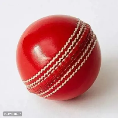 Red Leather Ball 2 Cut Piece for Cricket Leather Ball (Pack of 1, Red) Cricket Leather Ball&nbsp;&nbsp;(Pack of 1)-thumb0