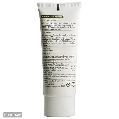 Plum Green Tea Day-Light Sunscreen - SPF 35, PA+++, 50 ml-thumb2