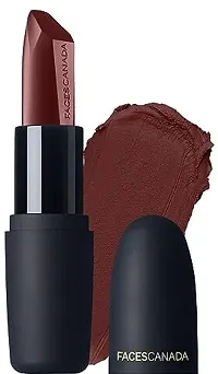 FACES CANADA Weightless Matte Hydrating Lipstick with Almond Oil (Brown Ashes 25, 4.5 g)-thumb1