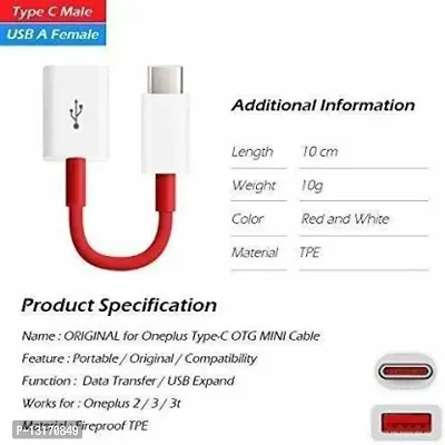 High Quality USB Type C OTG Adapter&nbsp;(Pack of 1) - For Data Transfer / USB Expand (Type C OTG Mini Cable)-thumb4