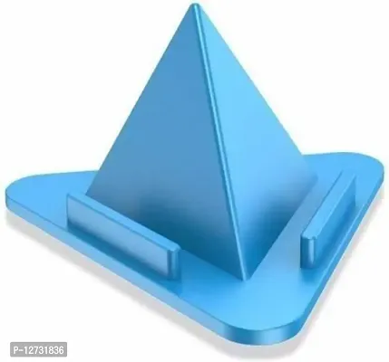 Pyramid Mobile Stand Mobile Holder (Three-Sided Triangle Desktop Mobile Stand)