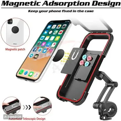 Bike Mobile Holder&nbsp;&nbsp;(Black),  - Waterproof Mobile Phone Holder Case with Touch Screen-thumb2