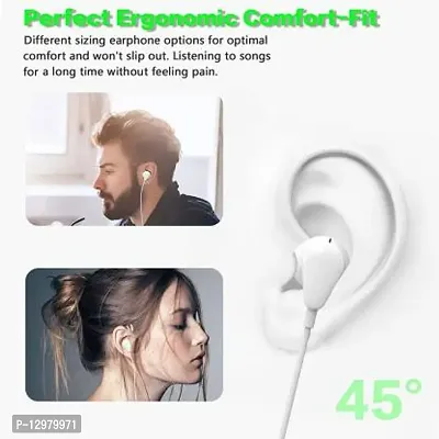 Lighting Earphones for iPhone Headphones in-Ear Wired Headset Bluetooth, Wired Headset&nbsp;&nbsp;(White, In the Ear)-thumb3