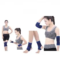 Knee, Ankle, Palm, Elbow Support, Gym Support Palm, Elbow  Ankle Support (Blue): Code-132-thumb1