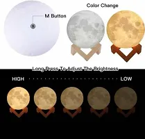 3D USB Rechargeable Moon Lamp ML94 Night Lamp&nbsp;&nbsp;(15 cm, Multicolor)-thumb2