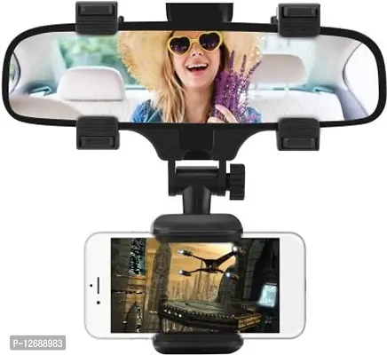 Manual Rear View Mirror For Universal For Car 1 Series&nbsp;(Interior) - Rear View Mirror Mount Holder Stand