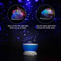 Romantic Sky Star Master Night Projector Lamp with USB 9 Colour   4 LED Rotation Baby Sleep Lighting USB Lamp Led Projection for Diwali Decor,Kid's Room, Home Decor Night Lamp&nbsp;&nbsp;(Pink, Blue, Purple)-thumb2