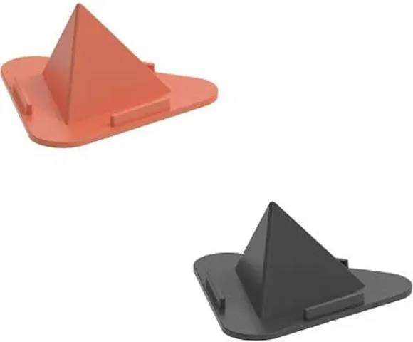 Portable Pyramid Shape Mobile Stand Mobile Holder