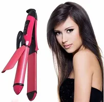 2 in 1 Electric and Professional Hair Curler  Hair Straightener_N59-thumb1