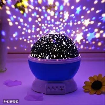 Round Star Master Light Projector LED Night lamp and Rotating Night Lamp&nbsp;&nbsp;(Multicolor)-thumb0